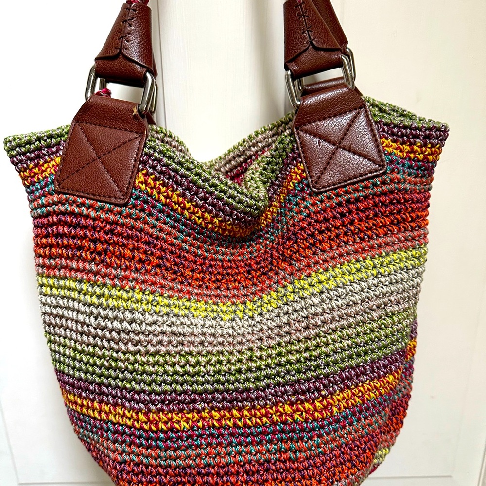 Multicolor Woven Tote Bag by The Sal